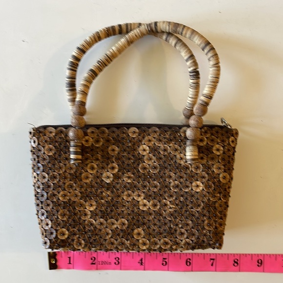 Handmade bag from Thailand. Excellent condition. Can fit an iPhone max pro. - Picture 2 of 3